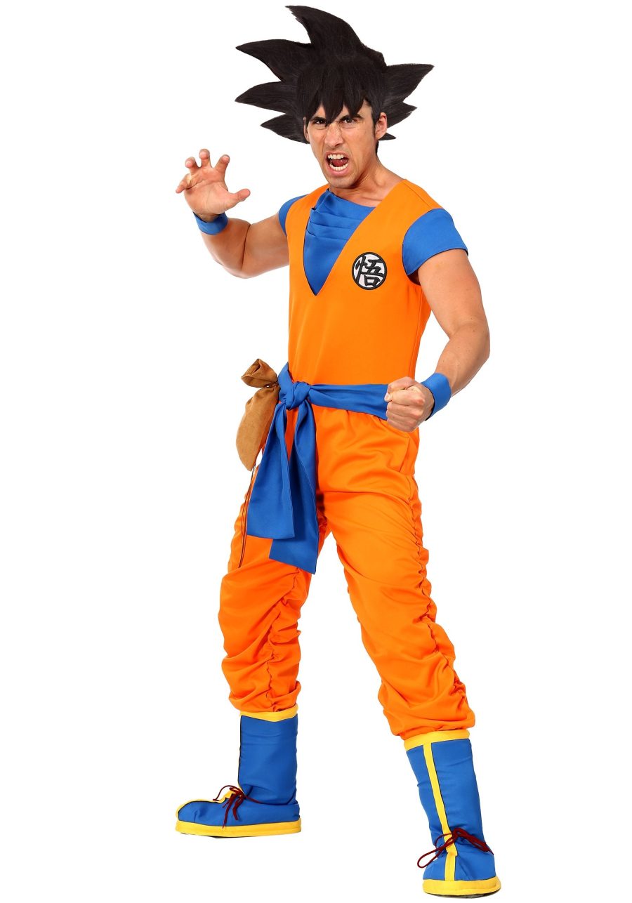 Adult Dragon Ball Z Authentic Goku Costume