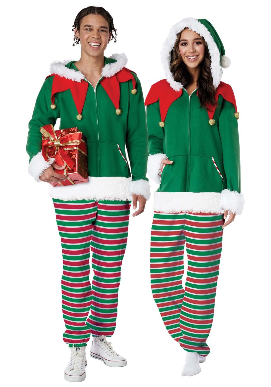 Adult Elf Jumpsuit