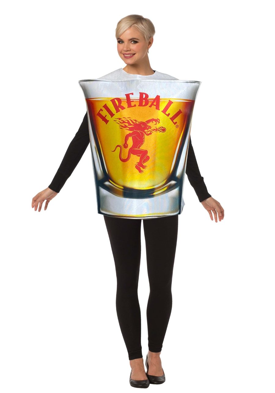 Adult Fireball Shot Glass Costume