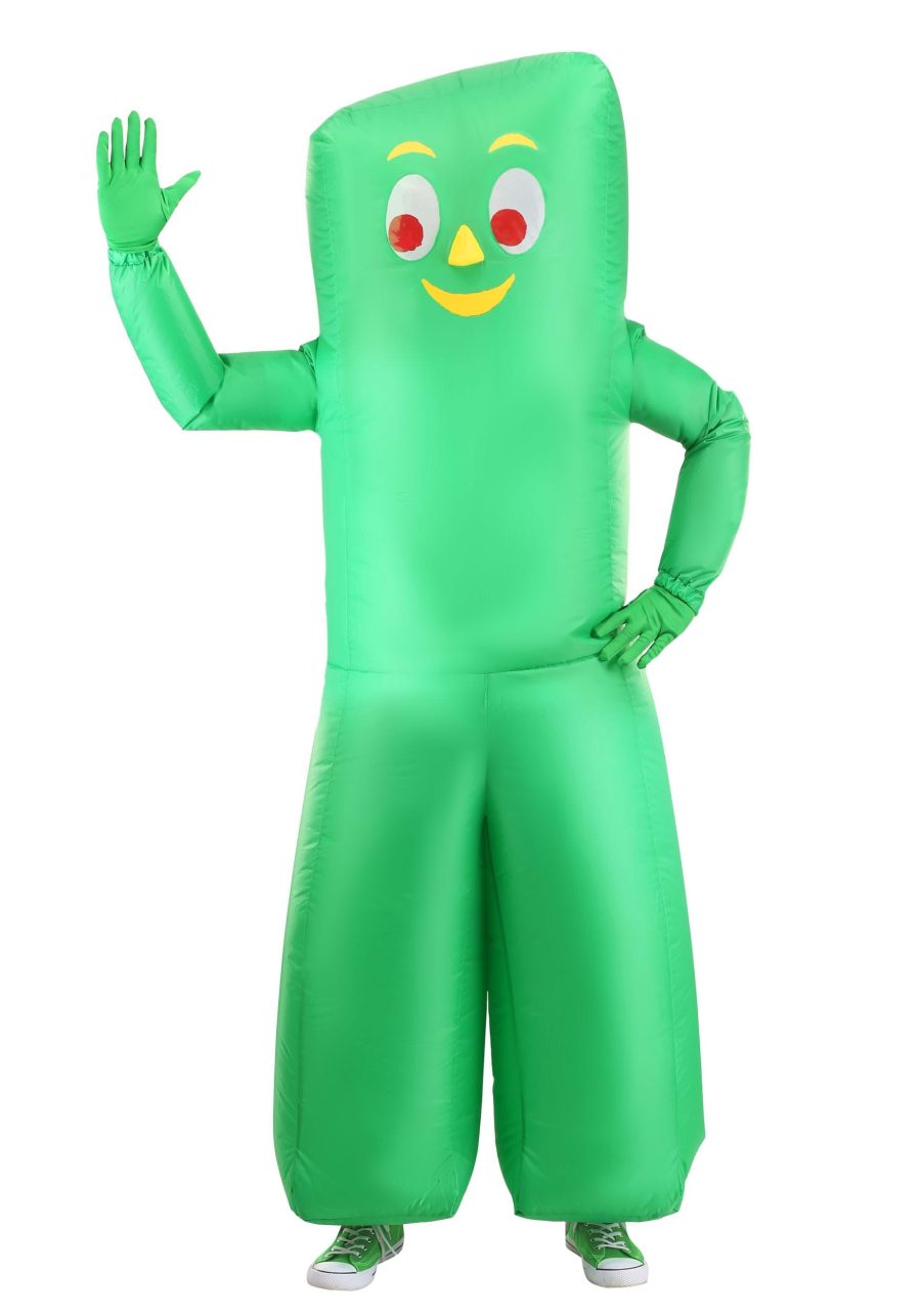 Adult Inflatable Gumby Costume