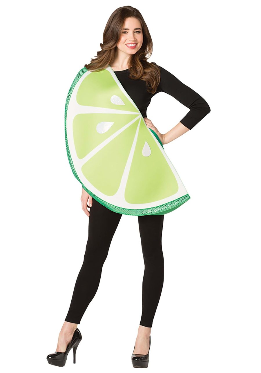 Adult Lime Slice Costume