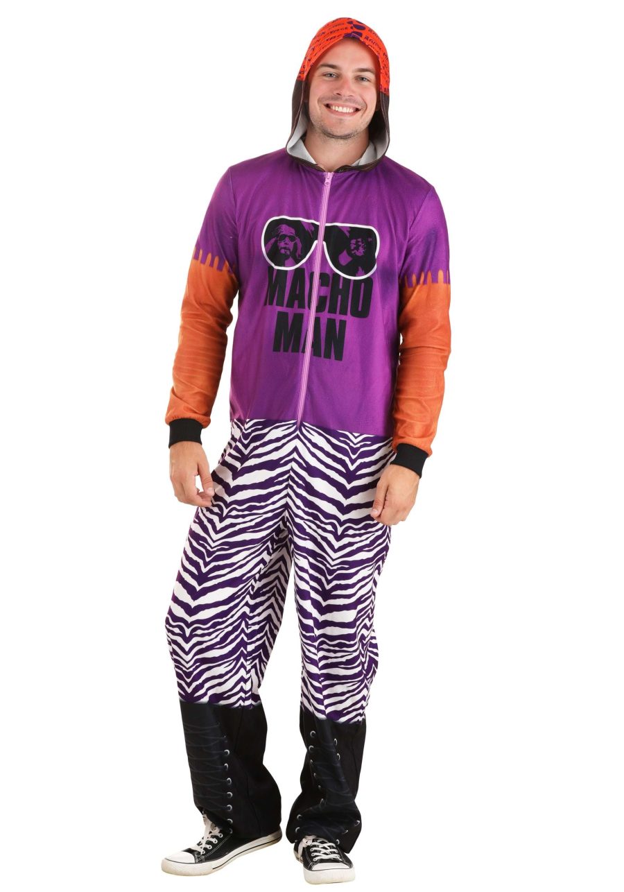 Adult Macho Man Union Suit Onesie