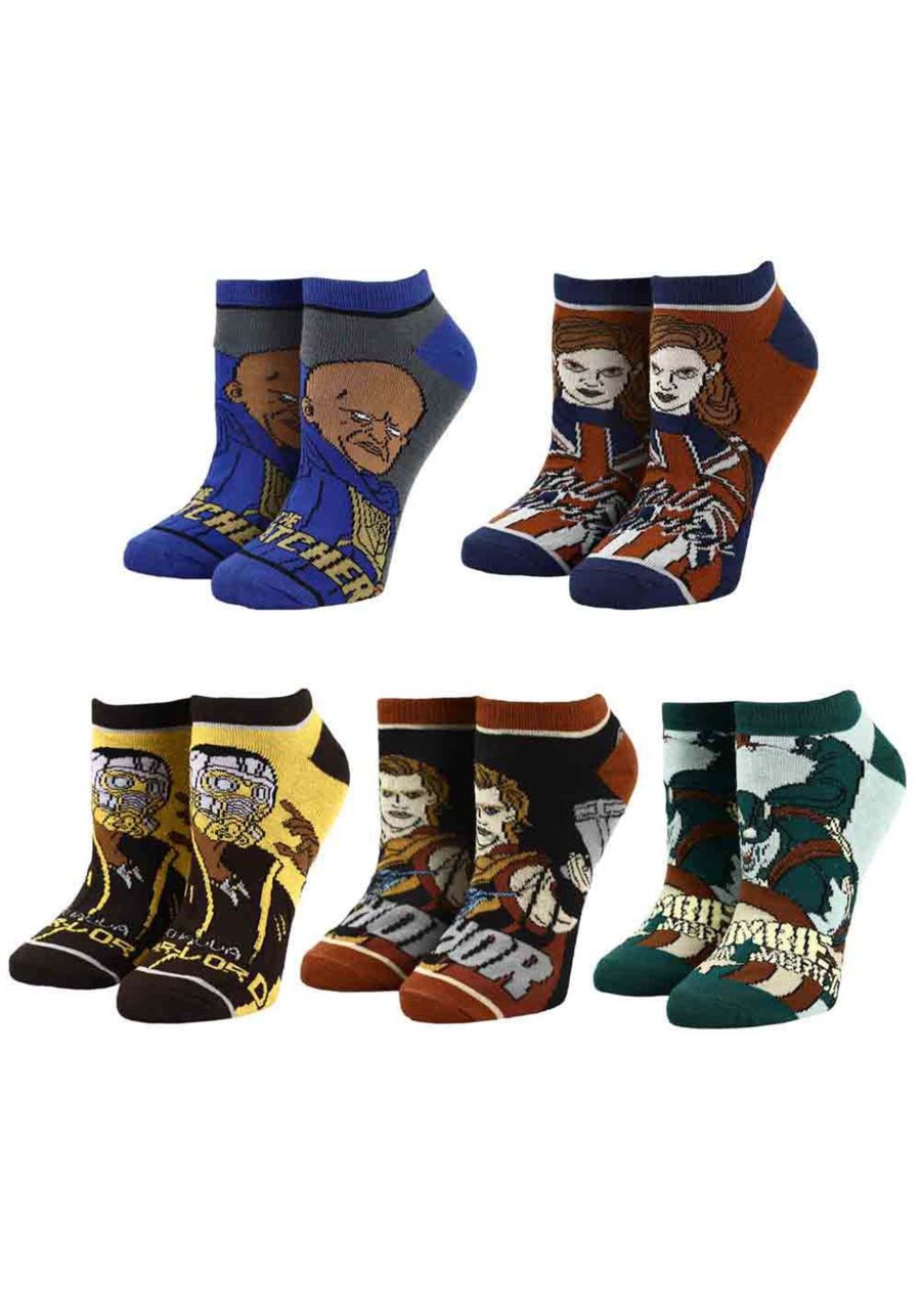 Adult Marvel What If? 5 Pair Ankle Socks