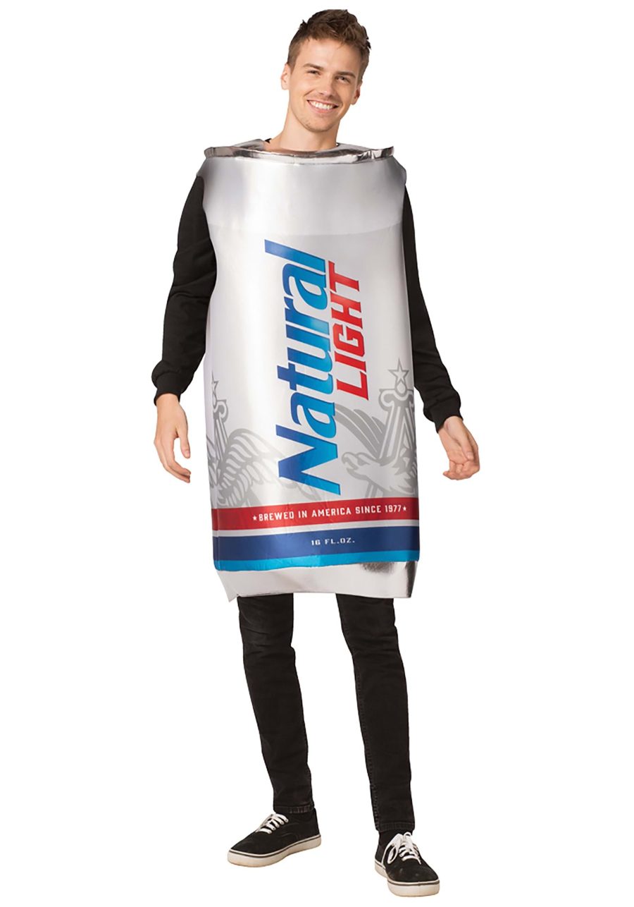 Adult Natural Light Can Costume