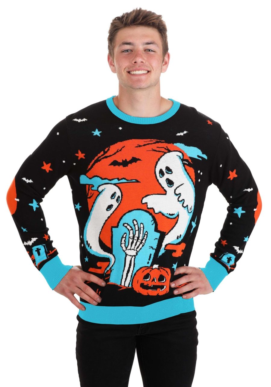 Adult Neon Halloween Sweater