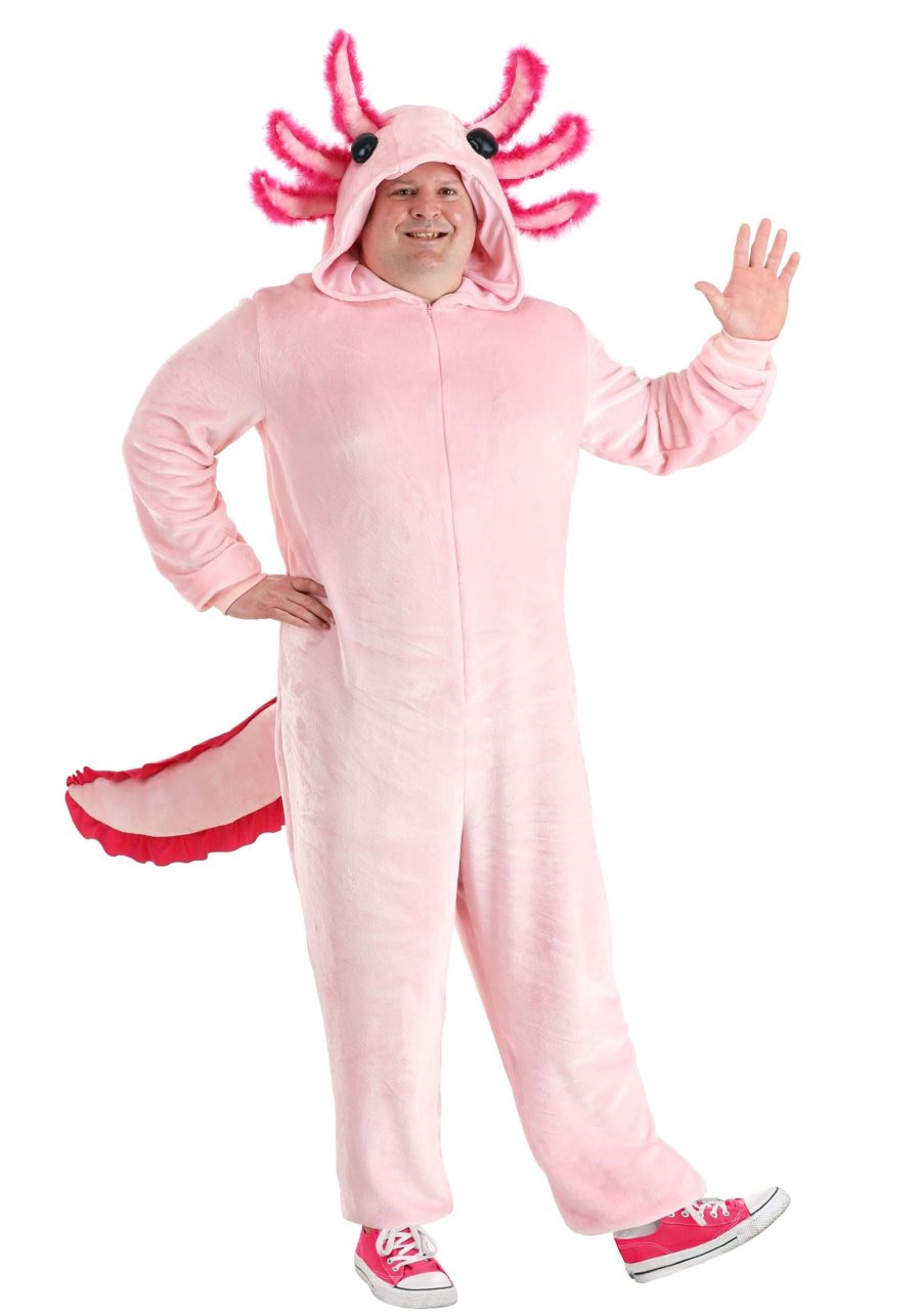 Adult Plus Size Axolotl Costume