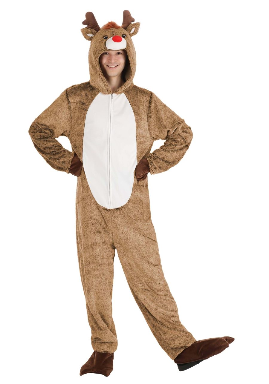 Adult Plush Reindeer Costume