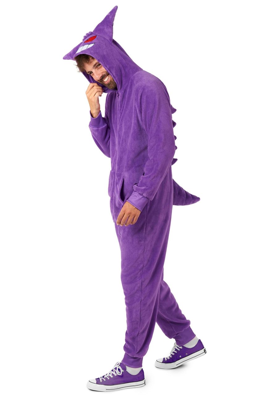 Adult Pok??mon Gengar Costume Onesie