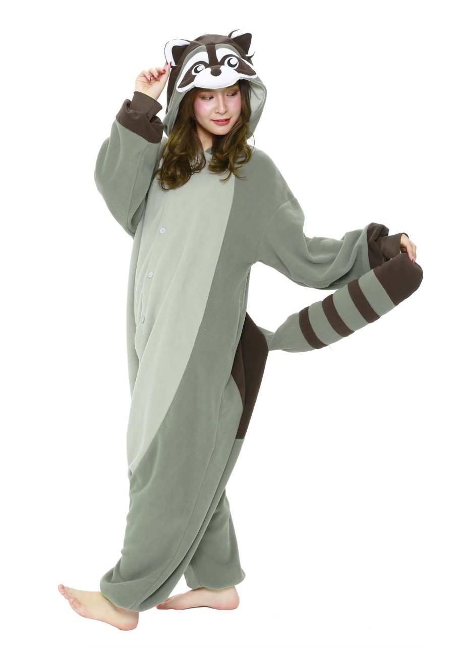 Adult Raccoon Kigurumi