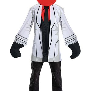 Adult Rainbow Friends Scientist Red Costume