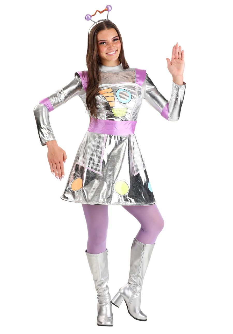 Adult Robot Dress Costume