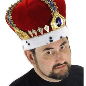 Adult Royal King Costume Hat
