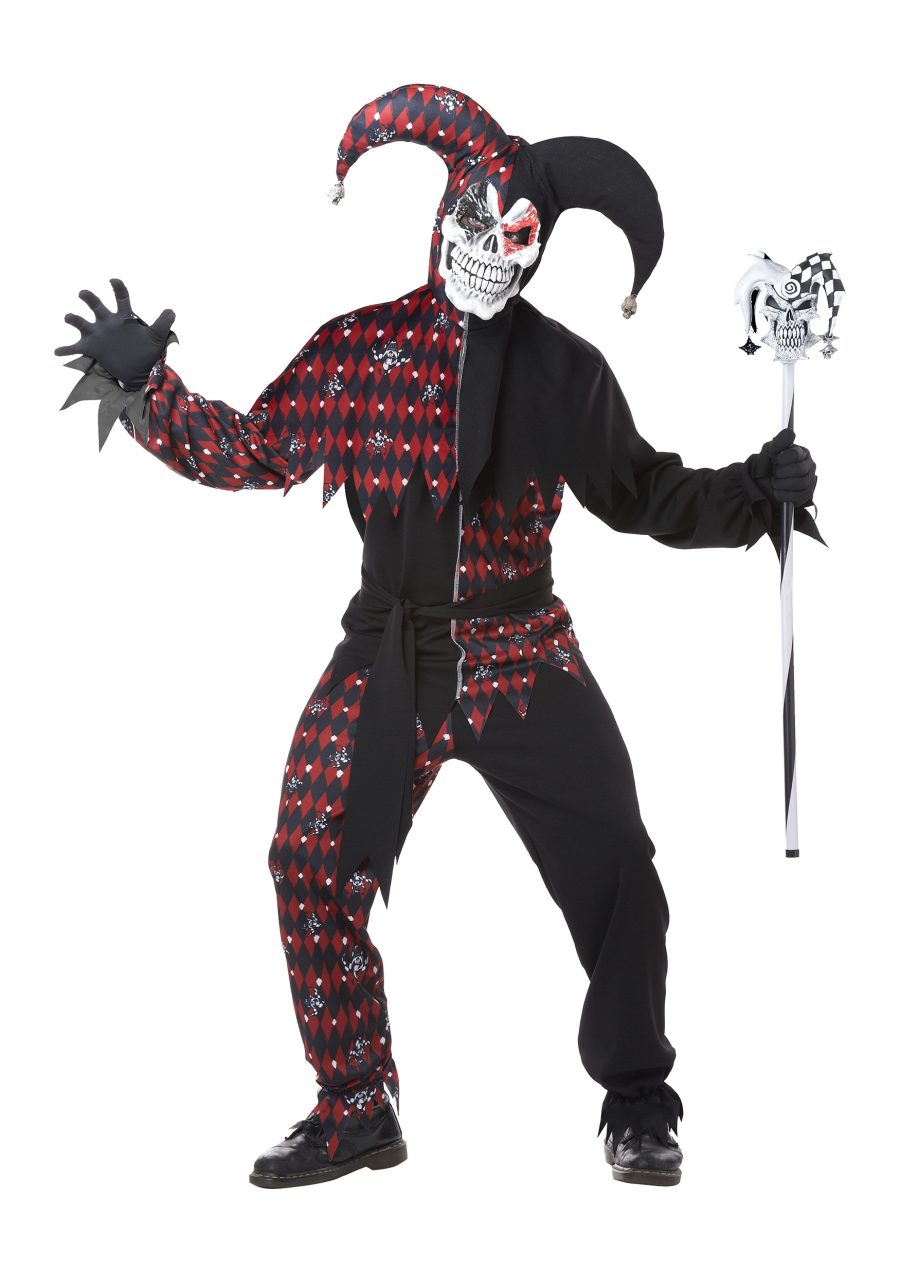 Adult Sinister Jester Costume