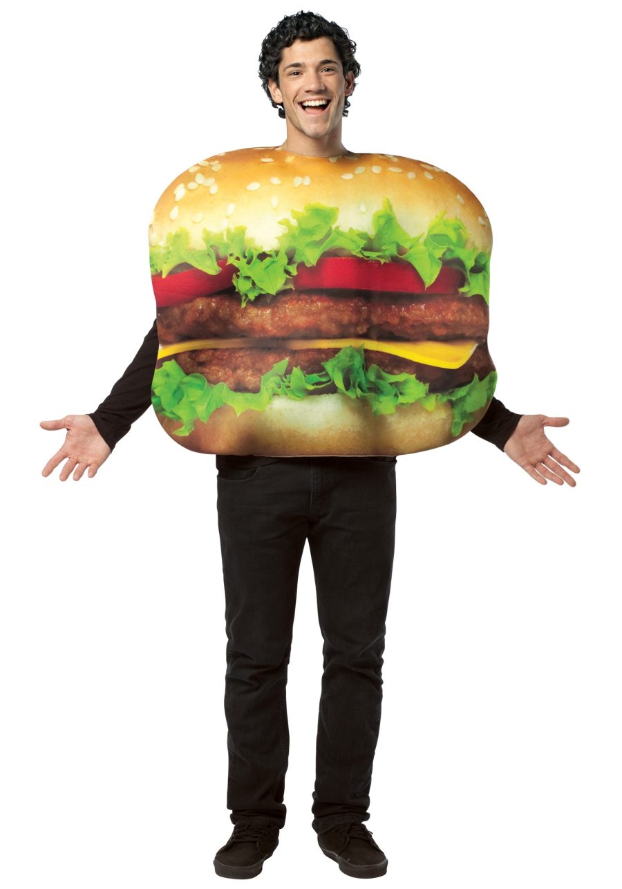 Adult Tasty Cheeseburger Costume