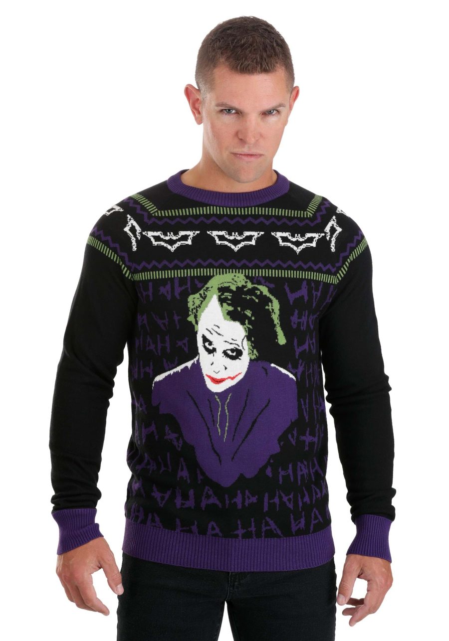 Adult The Joker Dark Knight Ugly Sweater