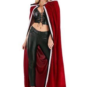 Adult Velvet Riding Hood Cape