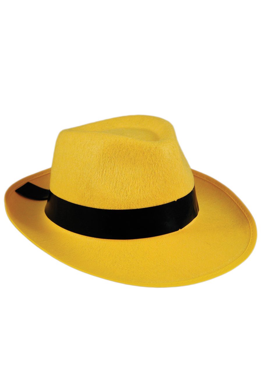 Adult Yellow Pimp Costume Hat