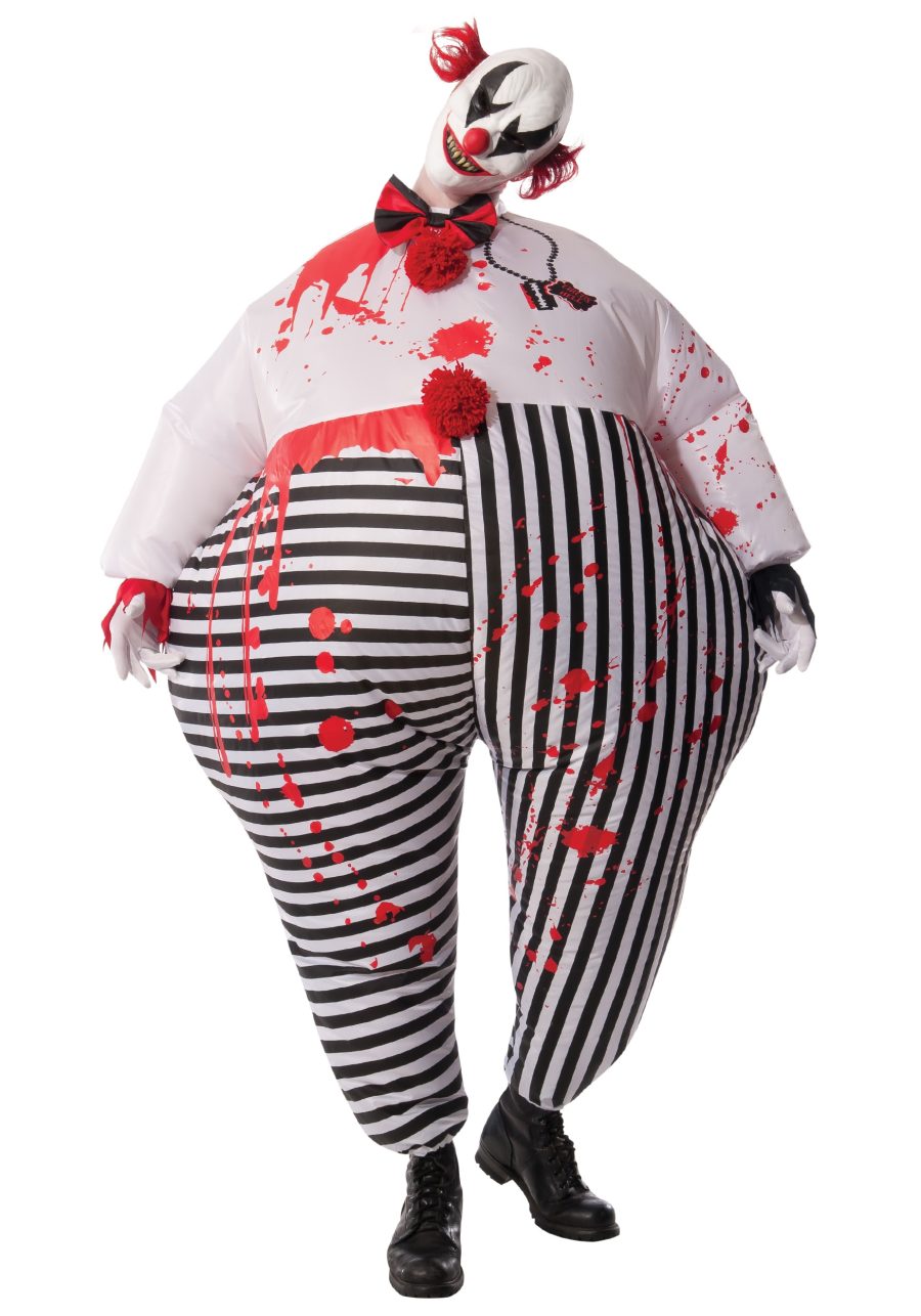 Adults Inflatable Evil Clown Costume