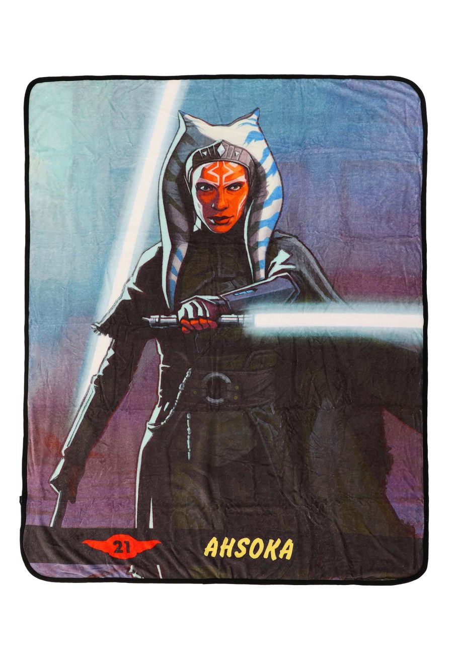 Ahsoka Look Tough Throw Blanket