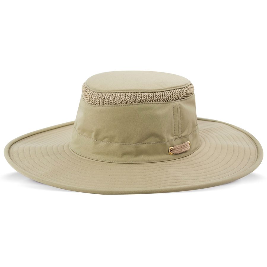 Airflo ® Lightweight Vented Wide Brim Outback - Khaki/7 1/2