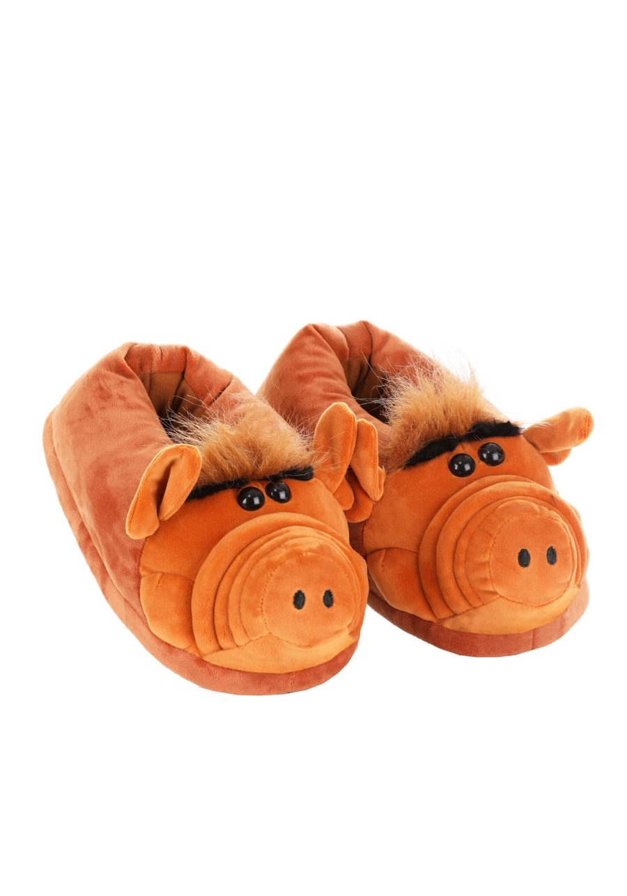 Alf Plush Slippers for Adults