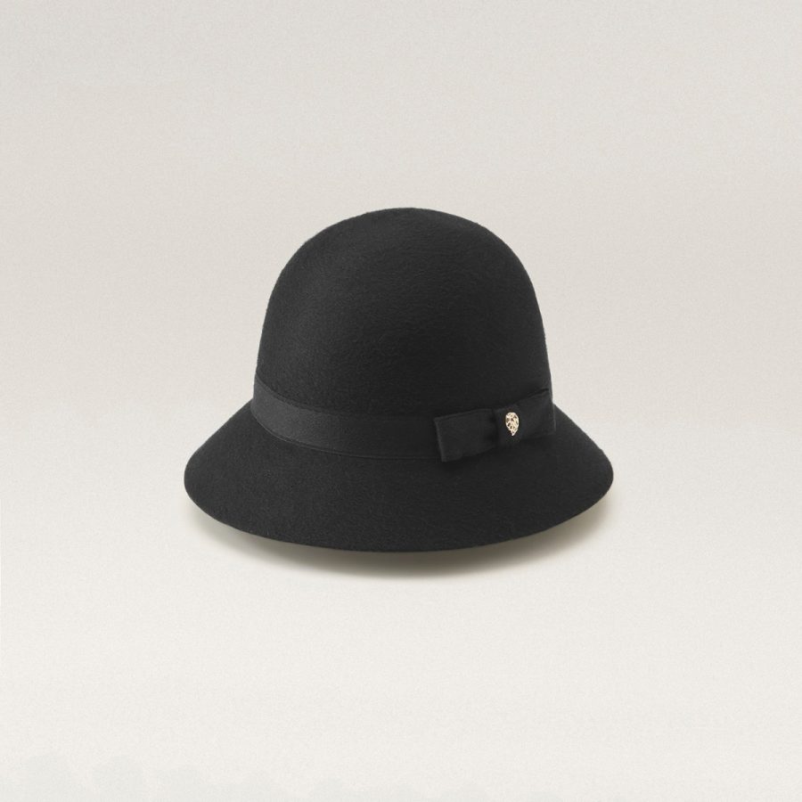 Alfreda 6 Cloche - Black / M