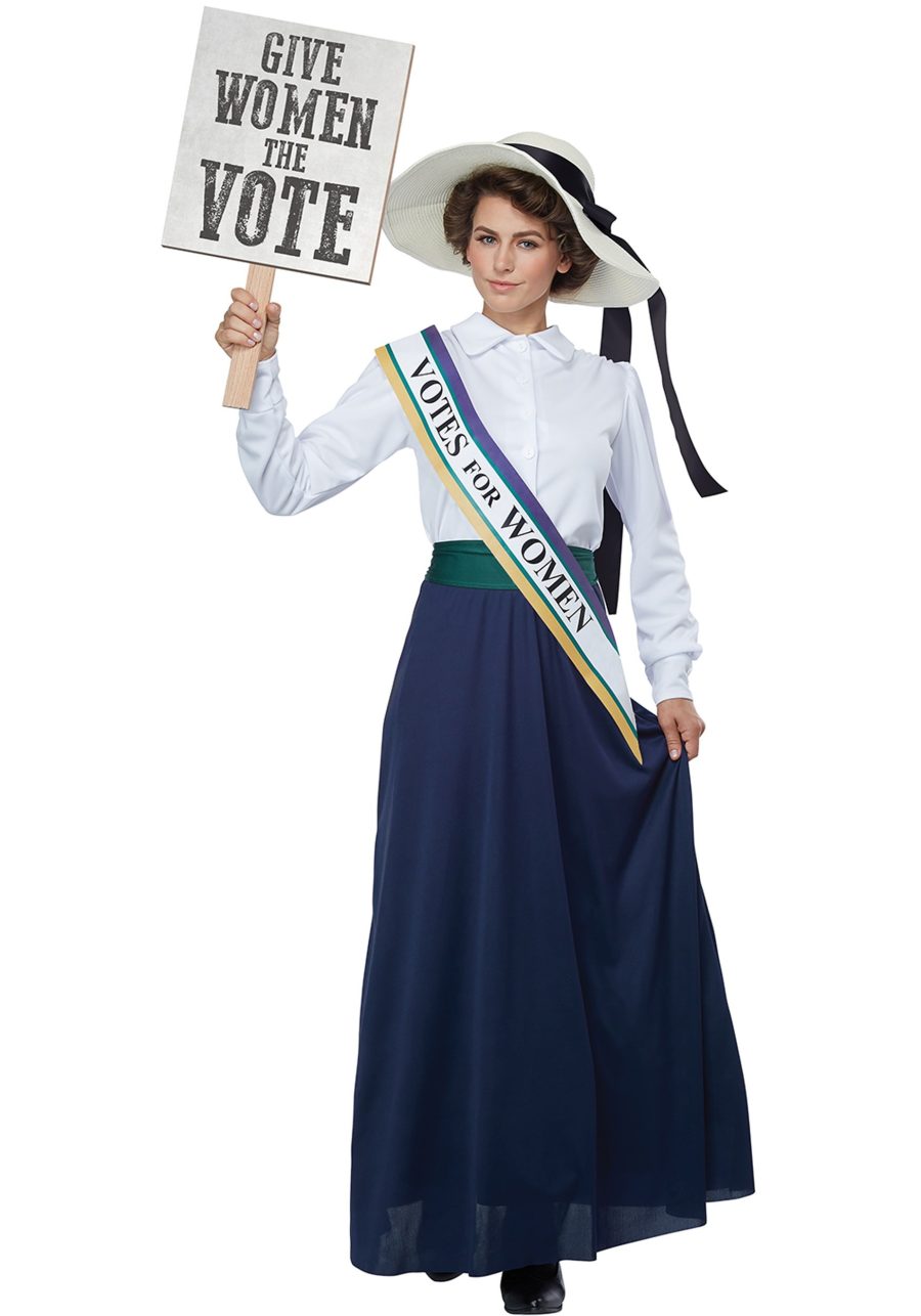 American Suffragette Women's Costume