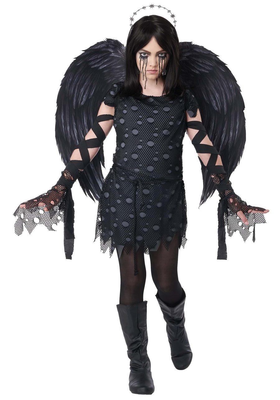 Angel of Darkness Costume for Girls