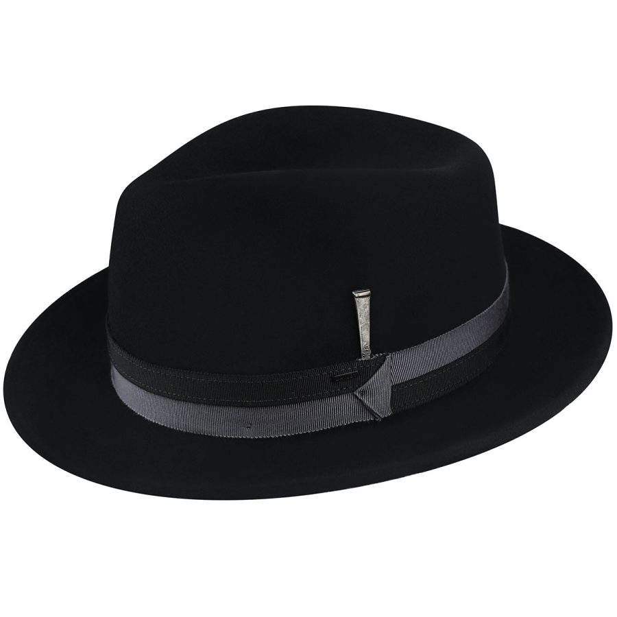 Appley Fedora - Black / L