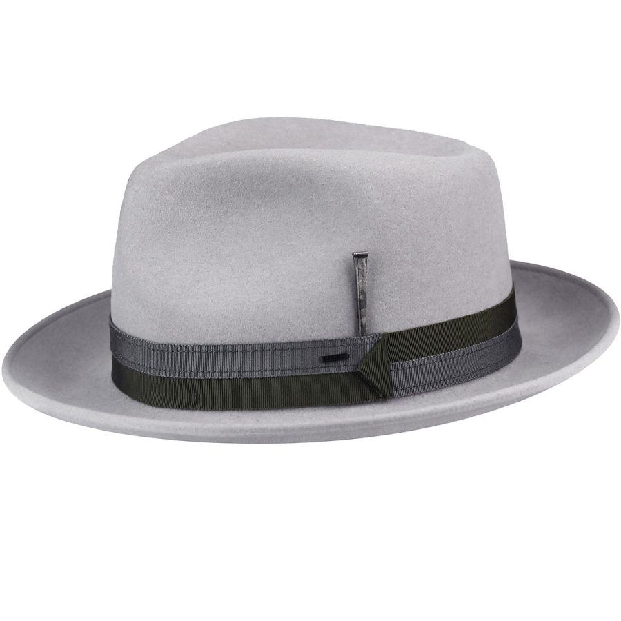 Appley Fedora - Flint Gray / L