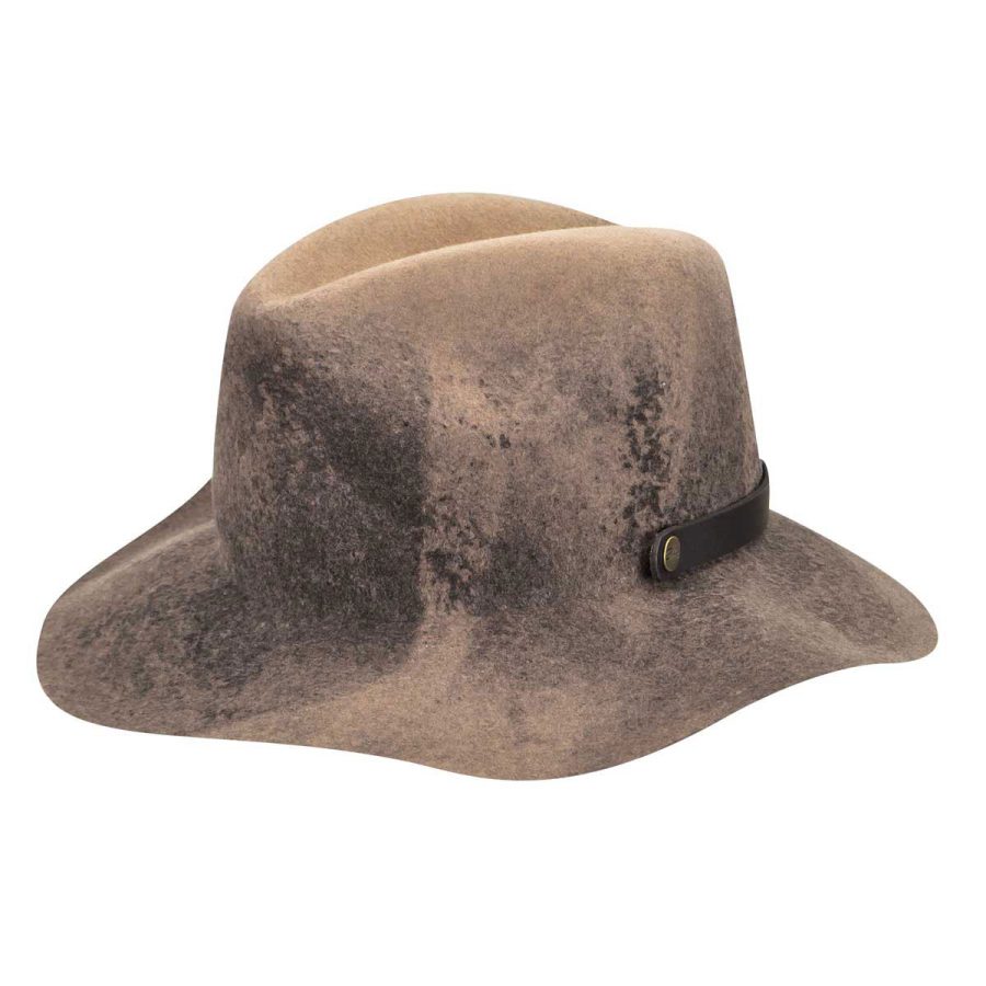 Ashmore Fedora - Taupe Swirl/S