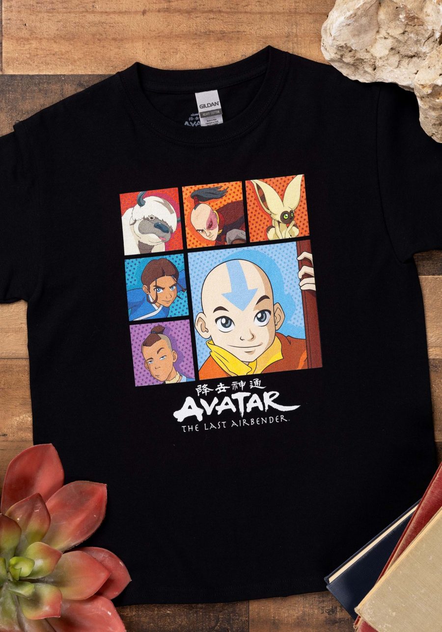 Avatar The Last Airbender Characters Youth Tee