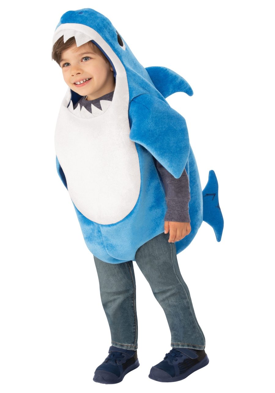 Baby Shark Daddy Shark Toddler Costume with Sound