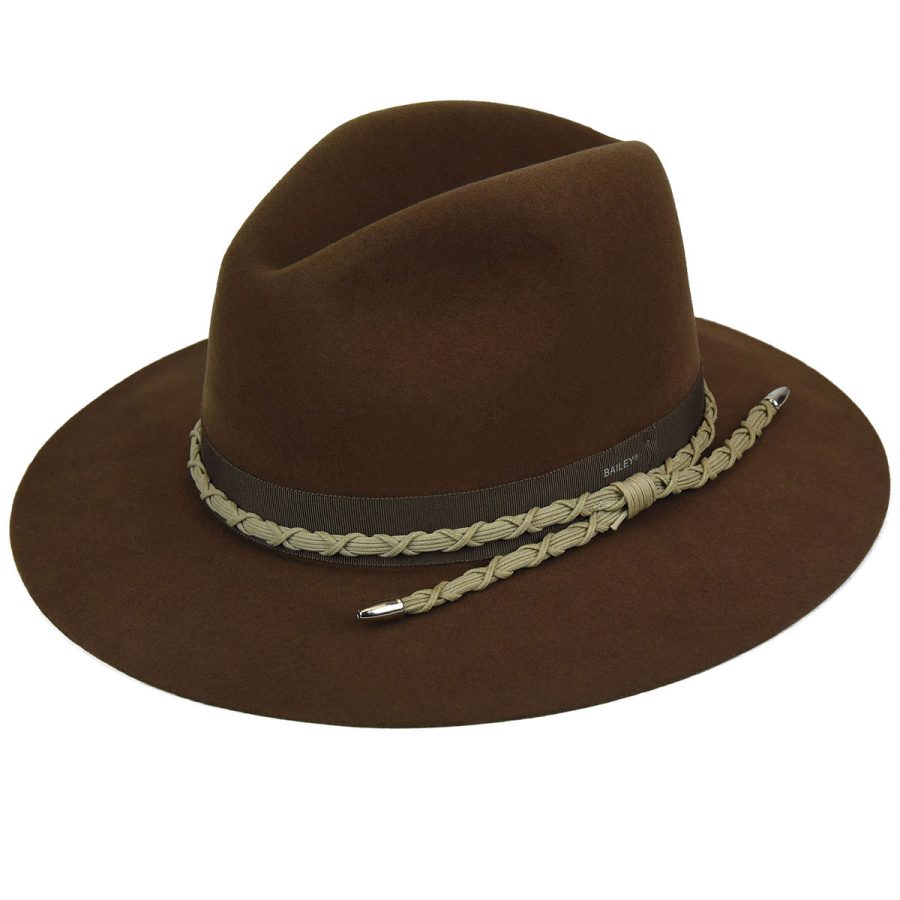 Bartham Elite Fedora - Chestnut/M