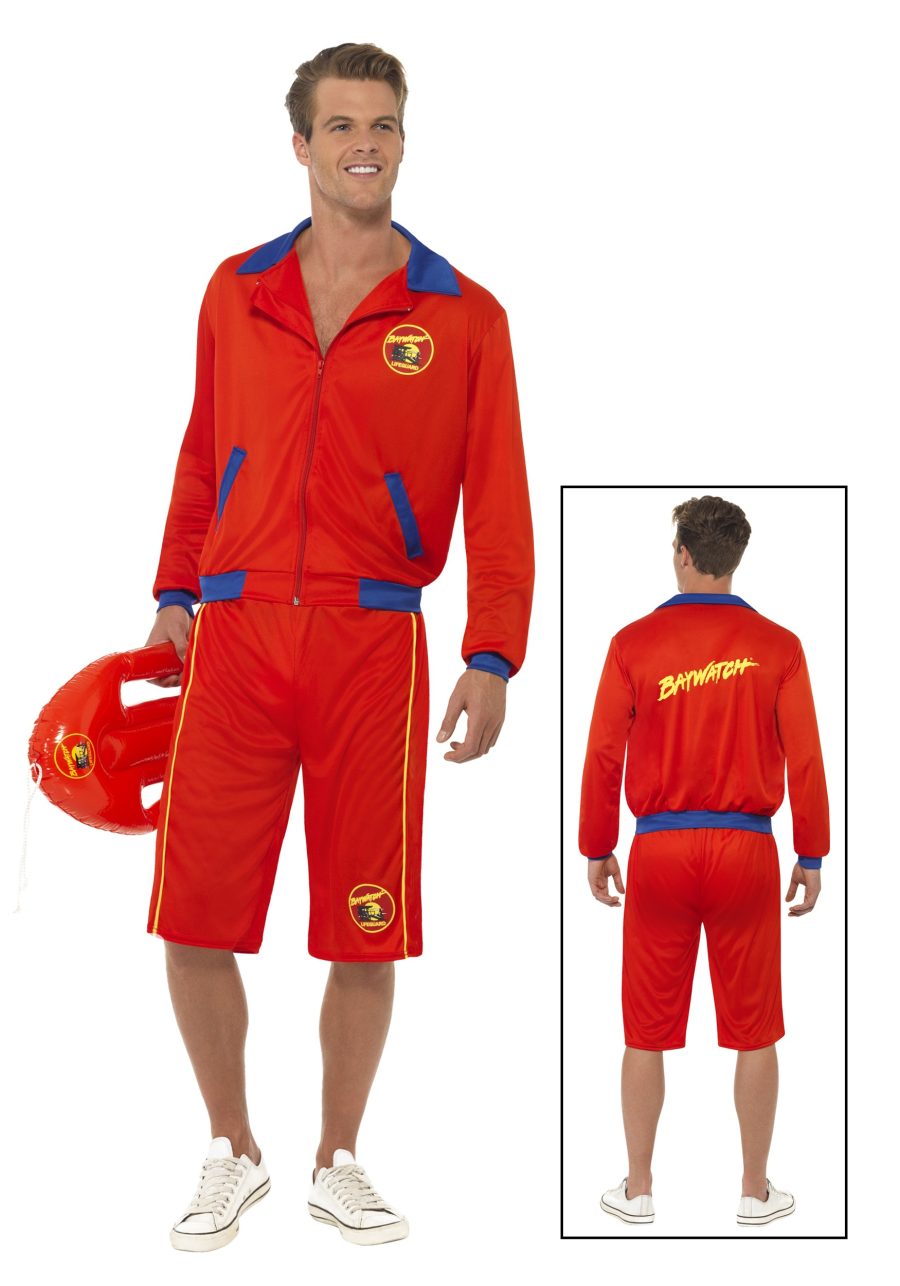 Baywatch Beach Men's Lifeguard Costume