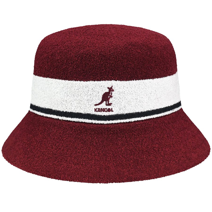 Bermuda Stripe Bucket - Cranberry / L