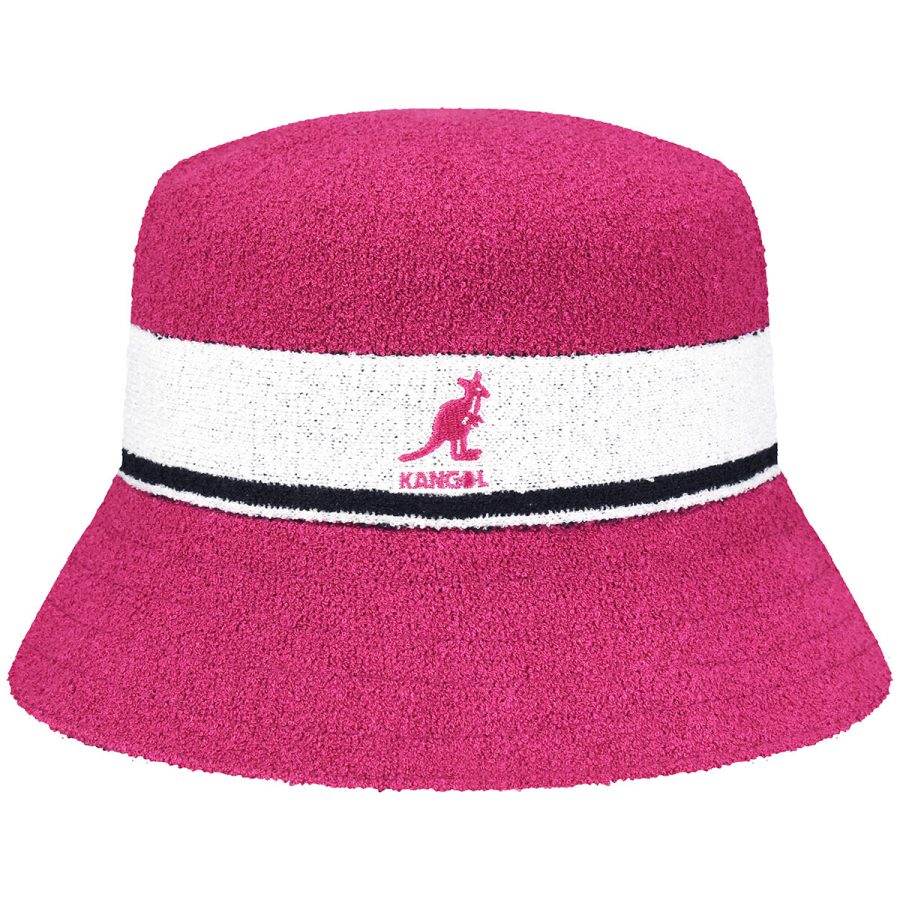 Bermuda Stripe Bucket - Electric Pink/XL