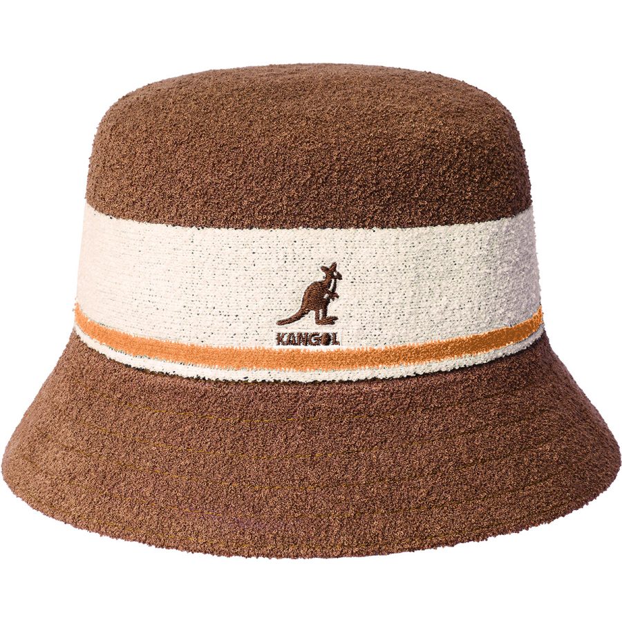 Bermuda Stripe Bucket - Mahogany / L