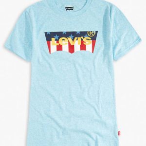 Big Boys Levi's Pattern Logo Tee Shirt T-Shirt S