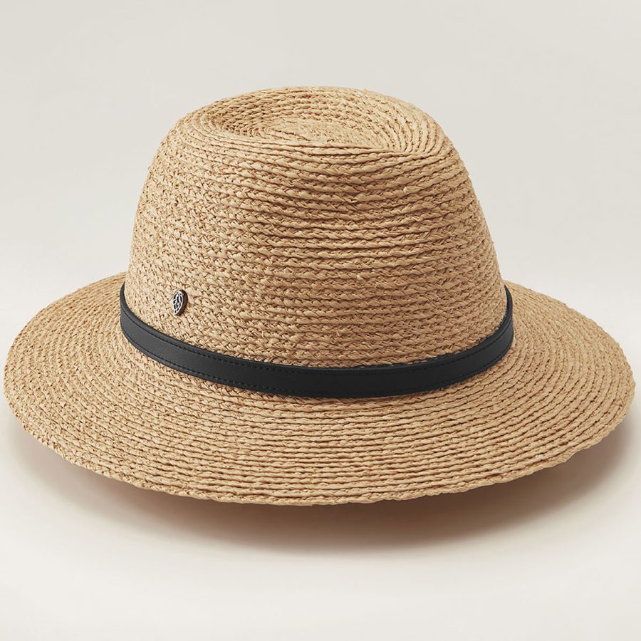 Billie Fedora - Natural/Black / M