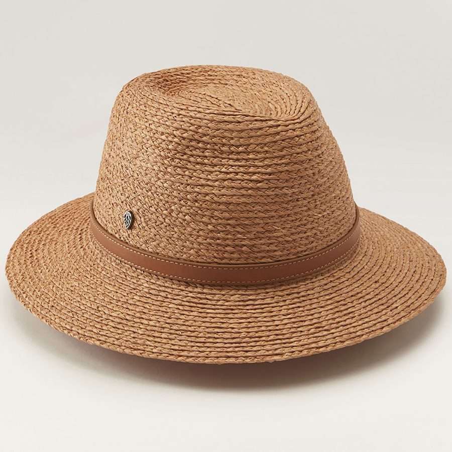 Billie Fedora - Nougat/Tan / L