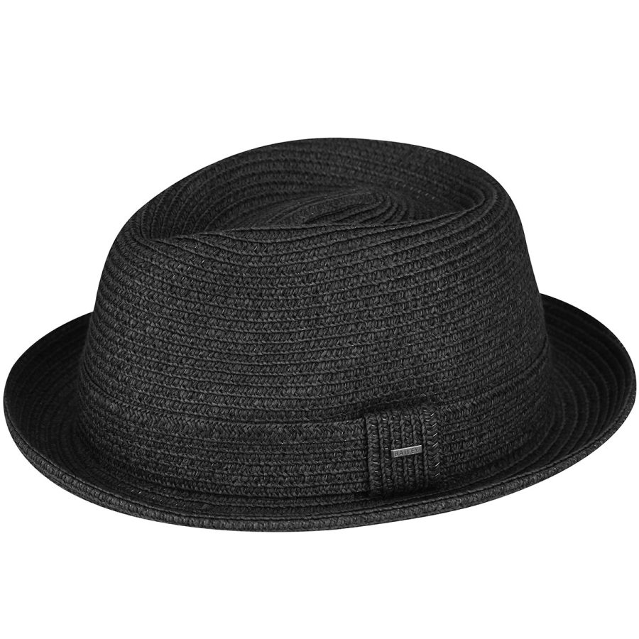 Billy Braided Trilby - Black/M