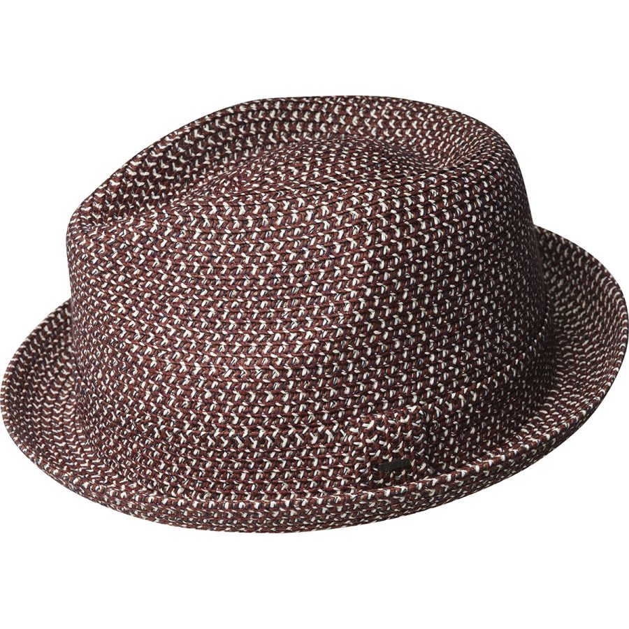 Billy Braided Trilby - Bloodstone / S