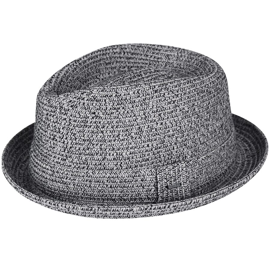 Billy Braided Trilby - Gravel/XXL