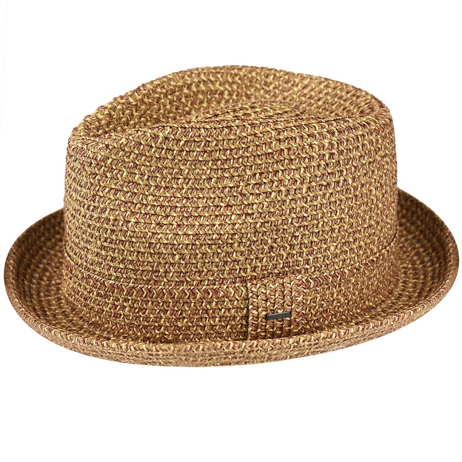 Billy Braided Trilby - Tan/S