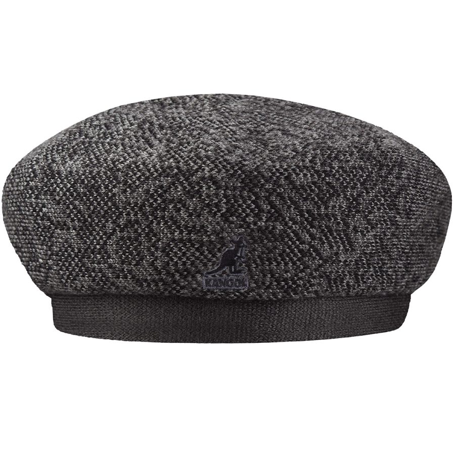 Birdseye Maze Beret - Flannel/Dark Flannel / L