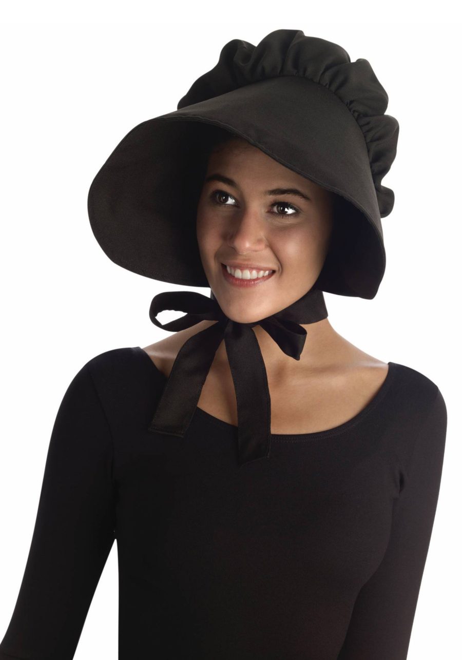 Black Pioneer Bonnet