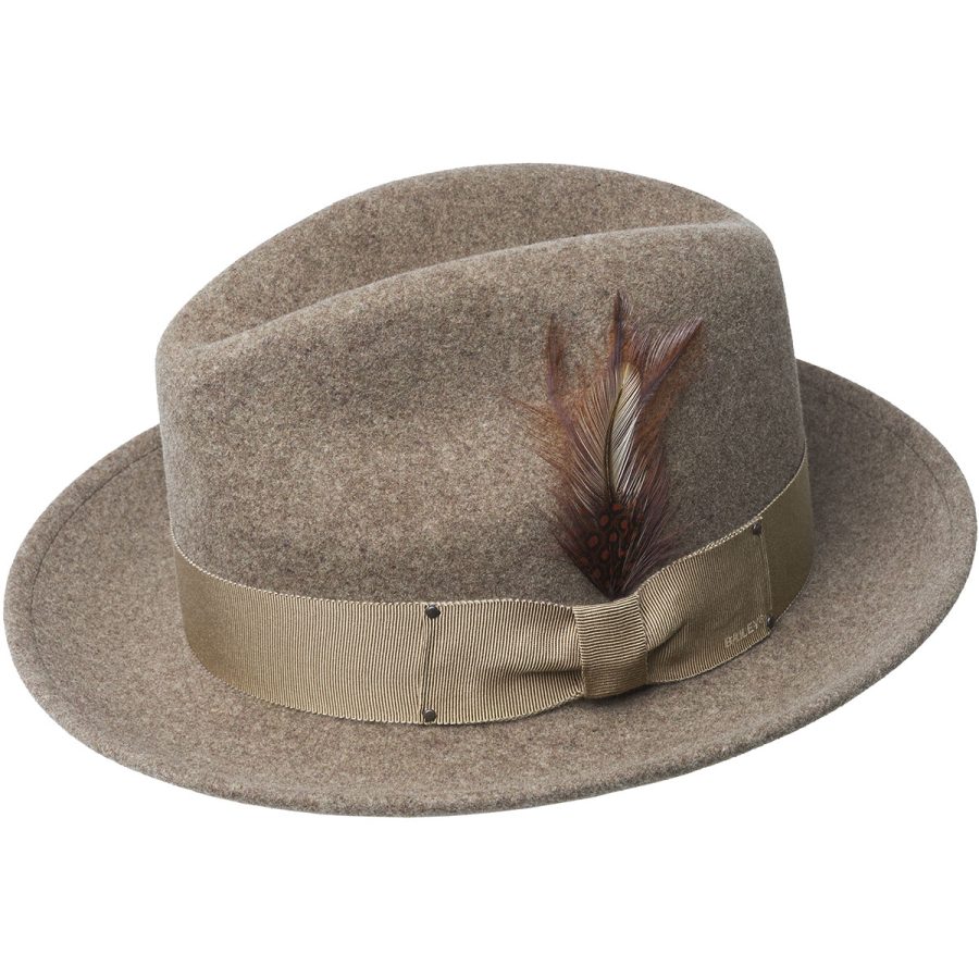 Blixen LiteFelt ® Fedora - Medium Brown Mix/S