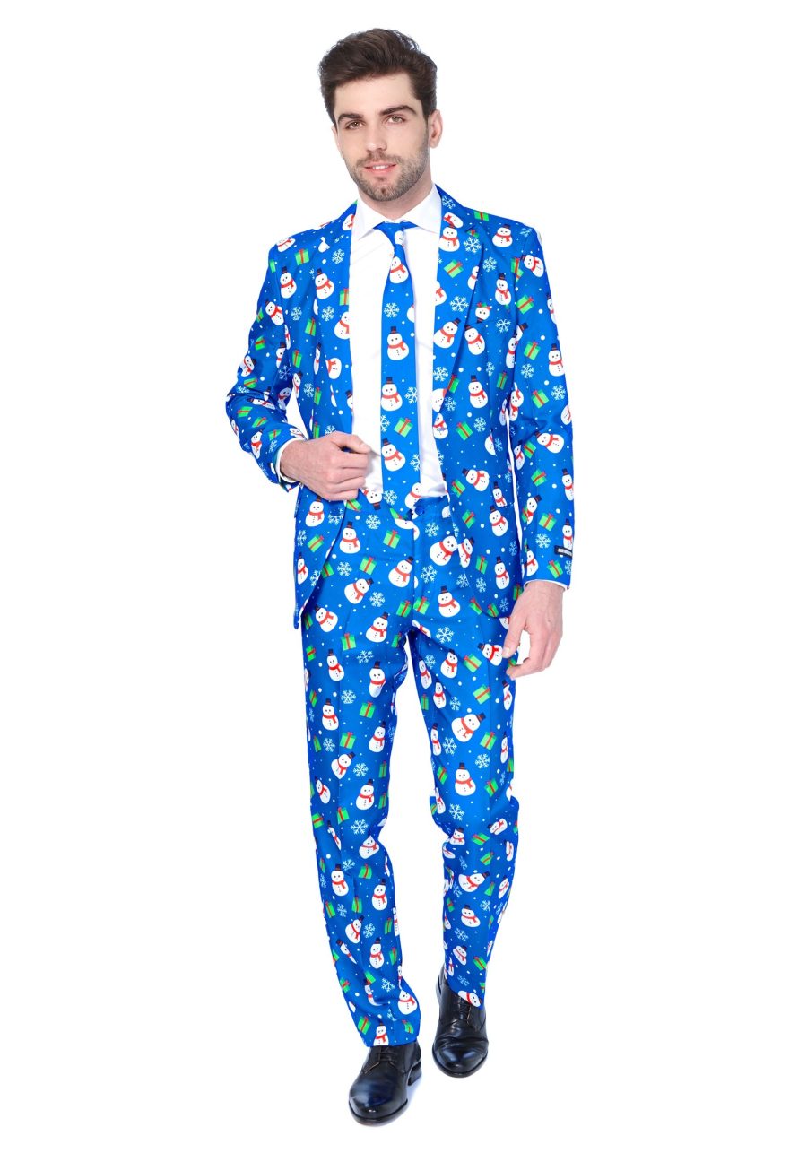 Blue Snowman Men's Suitmeister Suit