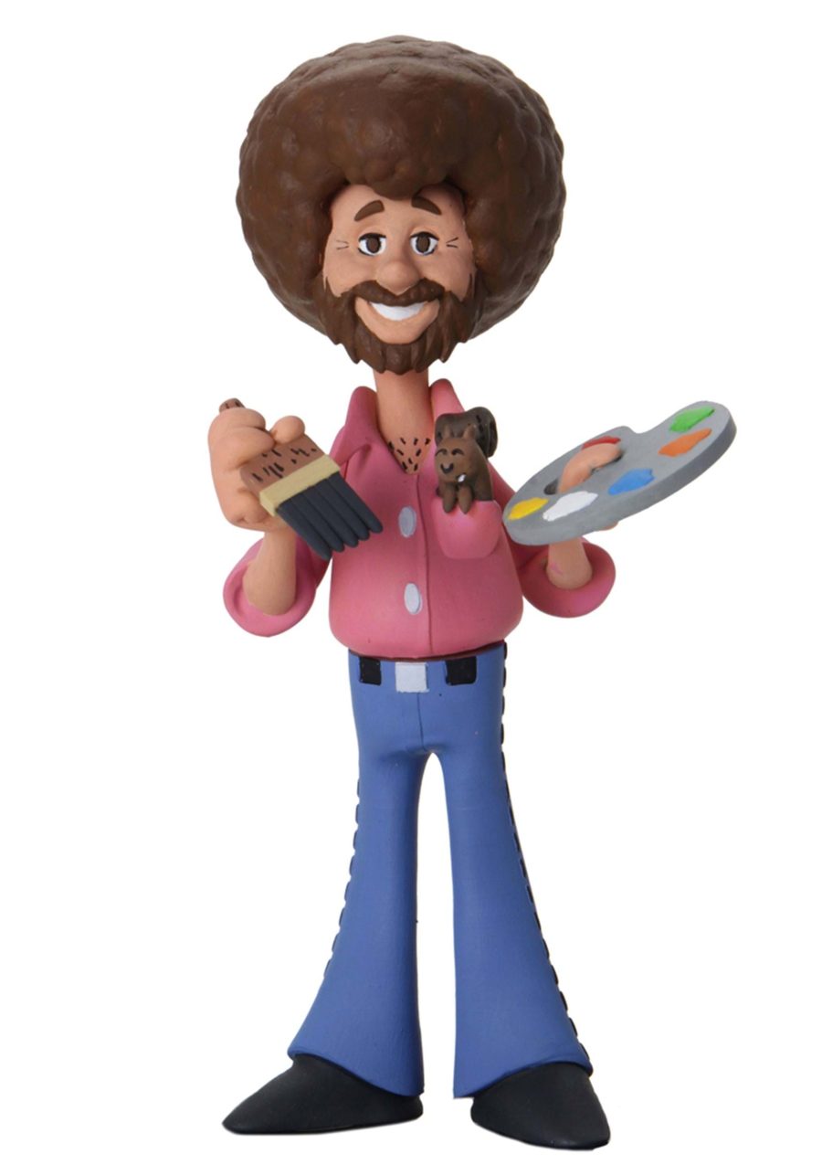 Bob Ross 6 Inch Toony Classics Scale Action Figure